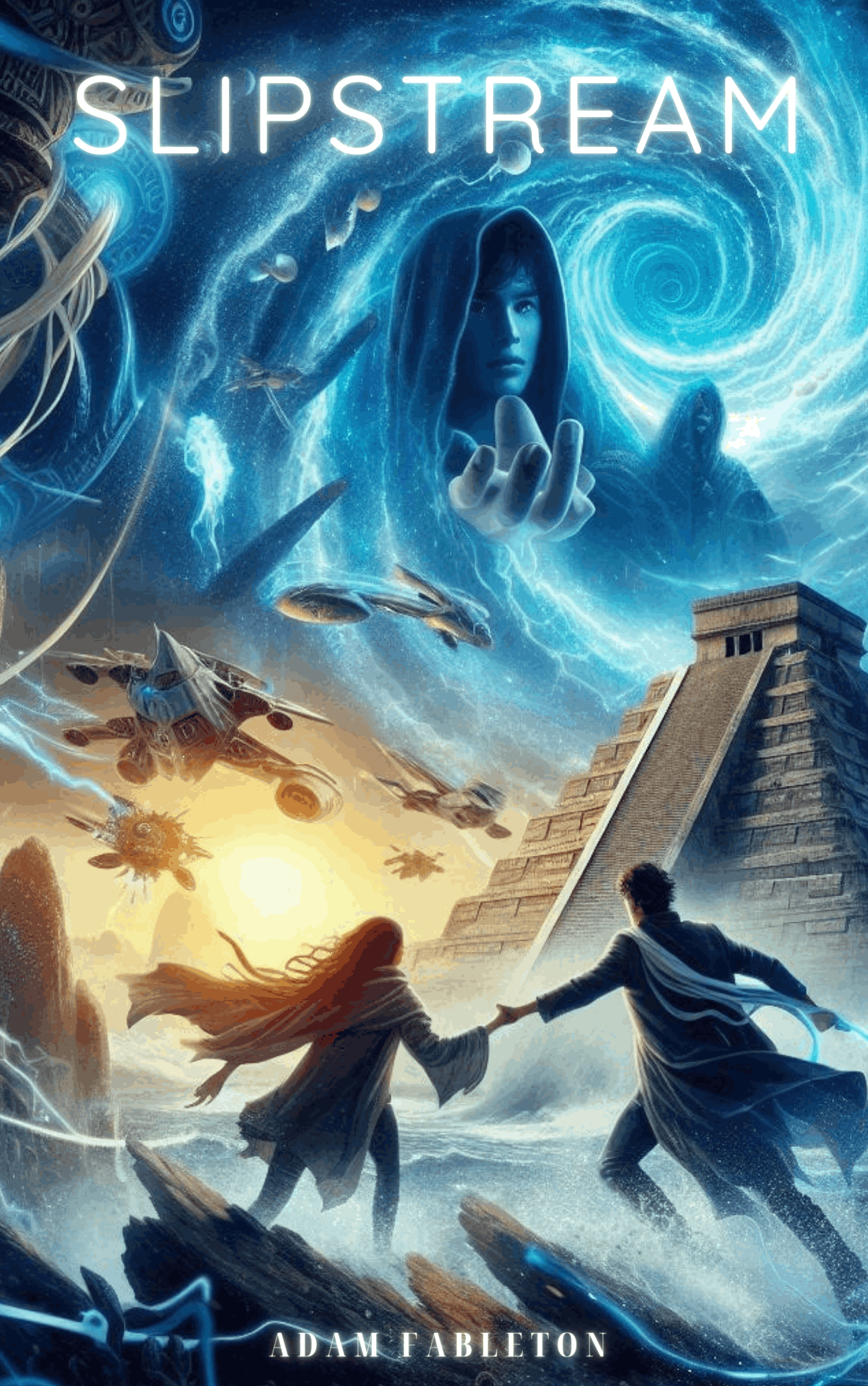 Slipstream Book Cover, Written by Adam Parsec
